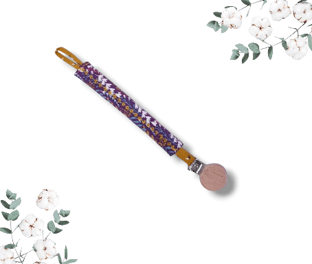 Bbellot Attache-doudou Prune – Image 2