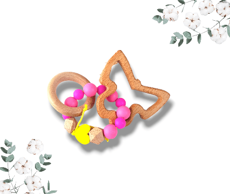 Bbelot Anneau de dentition Estée Papillon